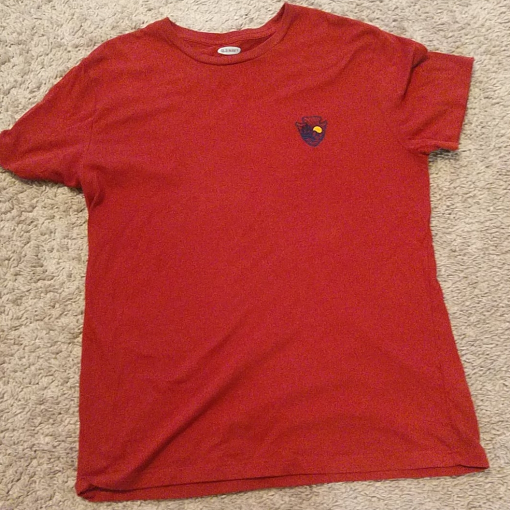 Burnt orange shirt